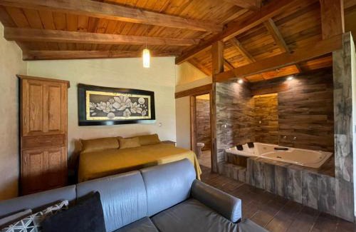 Mazamitla Ski Chalet | cabañas Mazzatl jacuzzy
