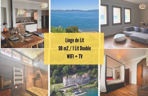 Lugrin Apartment | Cabana & Nuit de Château au bord du Lac Léman