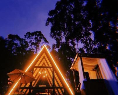 Baependi Ski Chalet | Cabana Raízes: A-Frame com vista para as montanhas