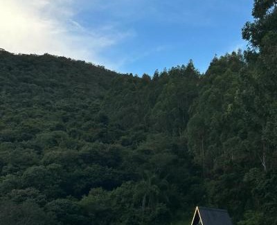 Baependi Ski Chalet | Cabana Raízes: A-Frame com vista para as montanhas