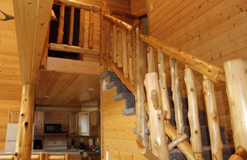 Deer River Cabin | Cabin 14 - Beautiful updated cabin with large deck and spacious kitchen/living space