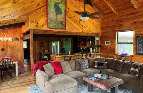 Jefferson Township Cabin | Cabin located 2 miles from Hidden Valley and 10 miles from Seven Springs Resorts