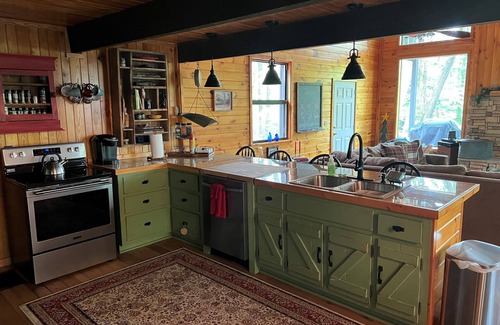 Jefferson Township Cabin | Cabin located 2 miles from Hidden Valley and 10 miles from Seven Springs Resorts