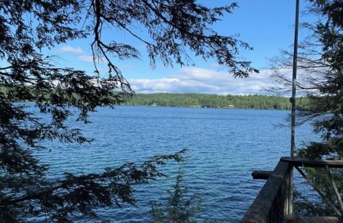 Florence Cabin | Cabin on Sunset Lake W/Boathouse nSeparate Bunkhouse RentalnPET FRIENDLY