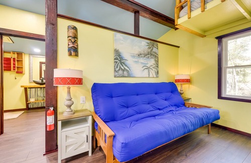 Supply Cabin | Cabin w/Deck & Fire Pit: 2 Mi to Holden Beach!
