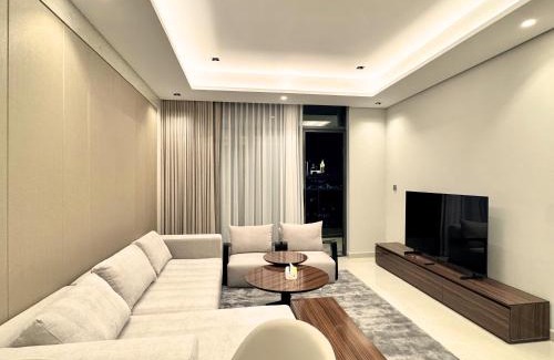 Business Bay Apartment | CaiCai Homes 1 BHK Nobles Tower Business Bay 5 min Drive to Dubai Mall