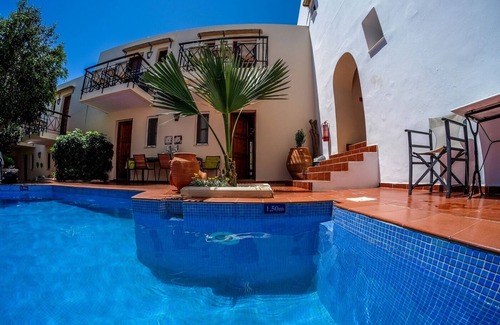 Atsipópoulon Apartment | Calergi Residence 5-Stylish Studio-Amazing Terrace-Pool Paradise-MONTHLY OFFERS