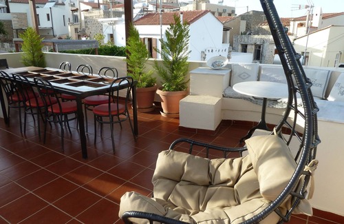 Atsipópoulon Apartment | Calergi Residence 5-Stylish Studio-Amazing Terrace-Pool Paradise-MONTHLY OFFERS