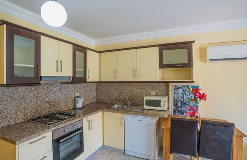Fethiye City Center Apartment | Calis beach, beachfront, private beach, 24/7 security, 5 big shared pools