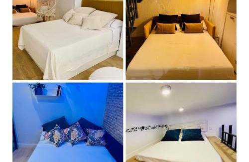 Embajadores Apartment | Calle Amparo 86 Lujoso Dúplex con Jacuzzi en Lavapies especial parejas