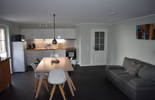Stolberg Apartment | calm 82 square meters apartment, including a sauna, floor heating and a terrace
