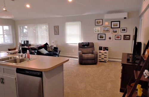 Seneca Falls House | Calm on Cayuga. Lakefront home on Cayuga Lake with dock and screened in porch