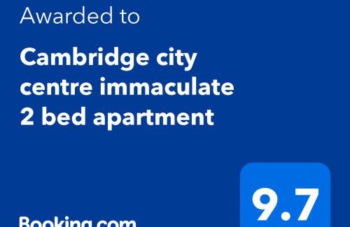 Cambridge City Centre Apartment | Cambridge city centre immaculate 2 bed apartment