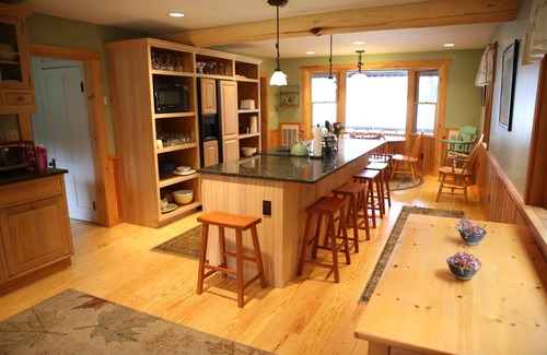 Lake Placid House | Camp SunnyCove - A Large Adirondack Camp Directly On Lake Placid Lake