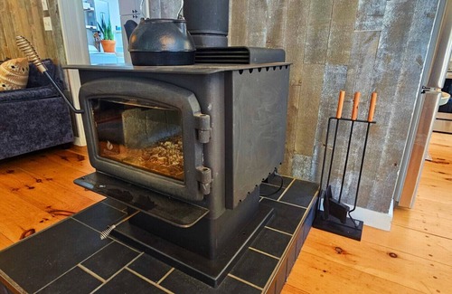 Greenville Junction Apartment | CAMP WYO*Pet Friendly*Wood Burning Stove
