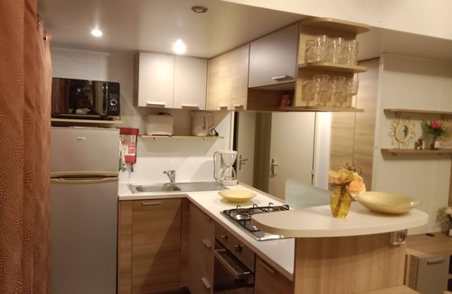 Pont-Aven House | Camping 4* TOUT CONFORT Bretagne Sud Domaine de Kerlann. 40 m2 6 à 8 pers.