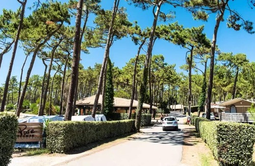 Saint-Girons Plage House | Camping Campéole Les Tourterelles * - 4 Room Cottage 6 People Air Conditioned + TV