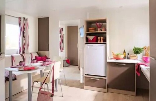 Villecroze House | Camping Flower Les Cadenières* - Mobile Home Comfort PMR 3 rooms 4/6 people Air-conditioned