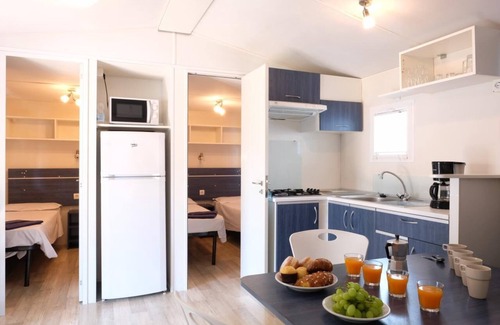 Sami House | Camping Karavomilos Beach Mobilehome Happy Plus for 7 people