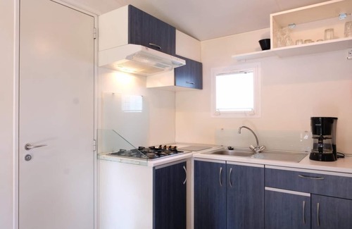 Sami House | Camping Karavomilos Beach Mobilehome Happy Plus for 7 people