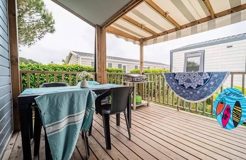 Brem Sur Mer House | Camping L'Océan* - 3 Room Leisure Mobile Home 4 People