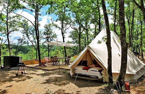 Souillac House | Camping La Paille Basse***** - Glamping Tent 4 People Without Sanitary