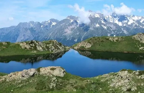 Le Bourg-d'Oisans Ski Chalet | Camping Le Colporteur * - Chalet Espace Classic 4 rooms 4 adults and 2 children Air-conditioned