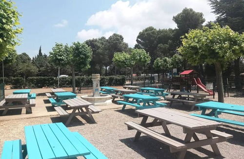 Fabrezan House | Camping Le Pinada * - Mobil Home TULIPE - 2 bedrooms - 28 m2 4 people