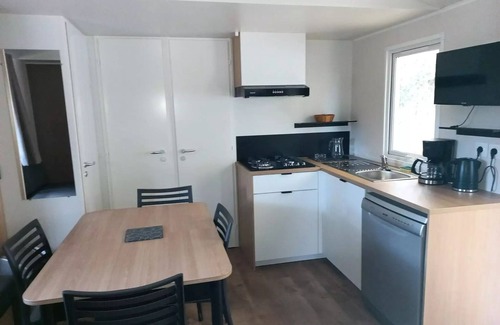 Fabrezan House | Camping Le Pinada * - Mobil Home NEW - 3 bedrooms - 34m2 6 people