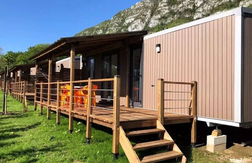 Chaparon House | Camping Les Fontaines* - Mobile Home Relax 4 rooms 6 people