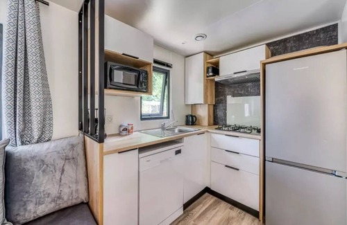 Saint-Paul-en-Born House | Camping maeva Escapades La Clairière * - Mobile Home Premium+ 4 Rooms 6 People Air Conditioned + TV