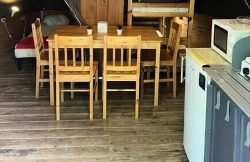 Lussas RV Rental | Camping maeva Escapades Ludo Parc * - 3 Room Teepee 4 People (2 Adults + 2 Children) Without Sanitary