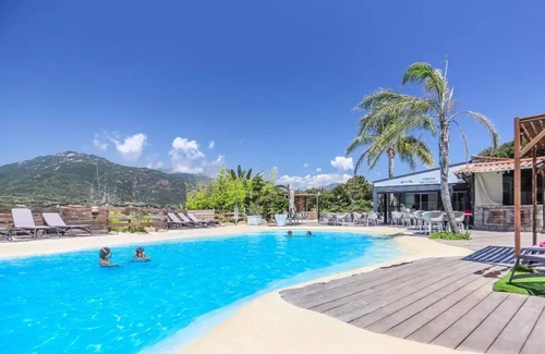 Olmeto House | Camping maeva Escapades Colomba * - Mobile Home 3 Rooms 4 People Air-conditioned + TV