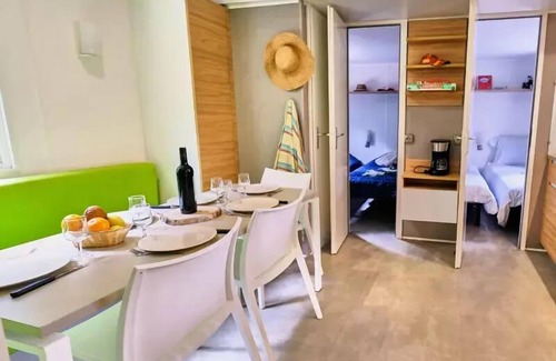 Orgon House | Camping maeva Respire La Vallée Heureuse * - Cozy Mobile Home 4 Rooms 6 People Air Conditioned
