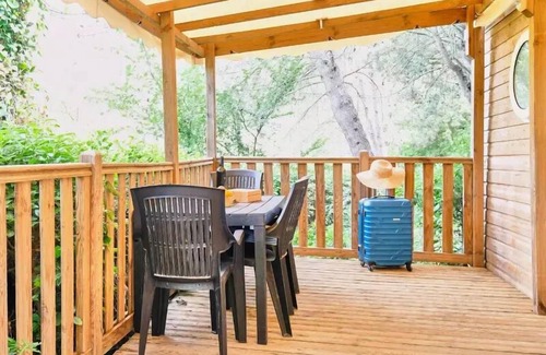 Orgon House | Camping maeva Respire La Vallée Heureuse * - Cozy Mobile Home 4 Rooms 6 People Air Conditioned