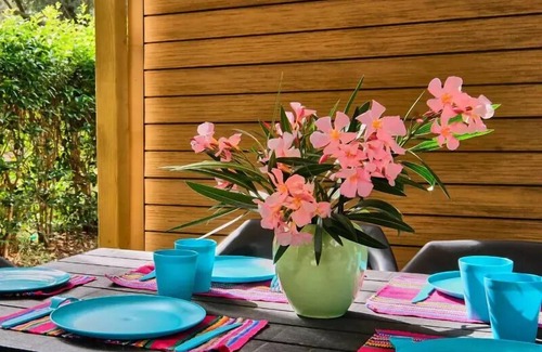 Orgon House | Camping maeva Respire La Vallée Heureuse * - Premium Mobile Home 4 Rooms 6 People Air Conditioned + TV