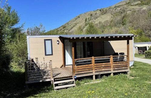 Landry House | Camping Quality l'Eden de la Vanoise * - Bio-habitat premium bungalow 35m2 (3 bedrooms, maximum 6 people) 6 people