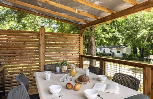 Doussard House | Camping Romanée La Ferme de la Serraz* - Premium 4-room mobile home for 6 people