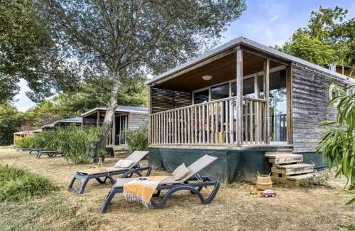 La Roque-sur-Ceze House | Camping Slow Village Provence Occitanie* - Cabin Côté Colline 3 rooms 5 people