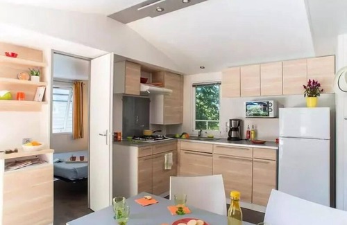 Payrac House | Camping Sunêlia Le Séquoia * - Mobil home Confort 32m² 3 chambres - climatisé 6 personnes