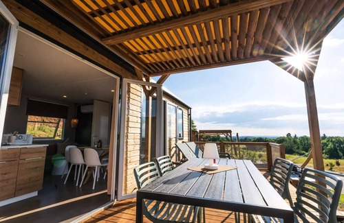 Payrac House | Camping Sunêlia Le Séquoia * - Mobil-Home Sunelia Luxe 40m² 3 chambres 2 salles de bain - Climatisé 6 personnes