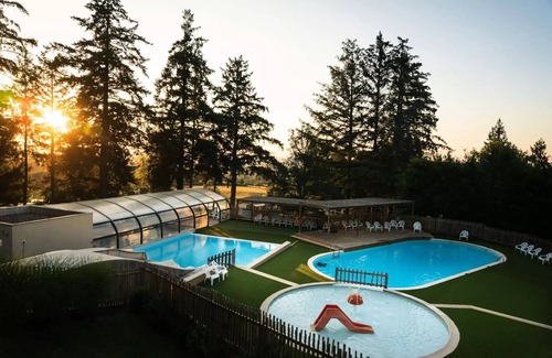 Payrac House | Camping Sunêlia Le Séquoia * - Mobil-Home Sunelia Luxe 40m² 3 chambres 2 salles de bain - Climatisé 6 personnes