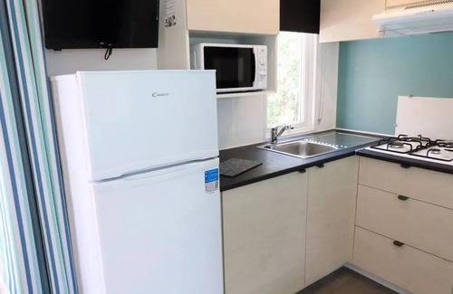 Giens House | Camping Tikayan Le Méditerranée * - Mobile home Arizona Standard 4 rooms 6 people Air-conditioned
