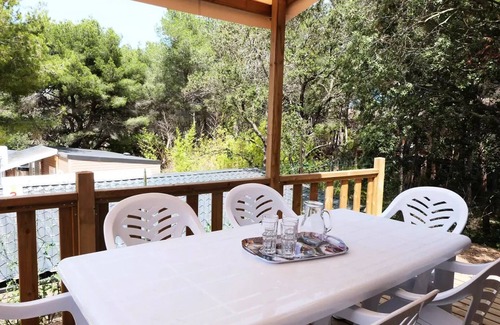 Giens House | Camping Tikayan Le Méditerranée * - Mobile home Arizona Standard 4 rooms 6 people Air-conditioned