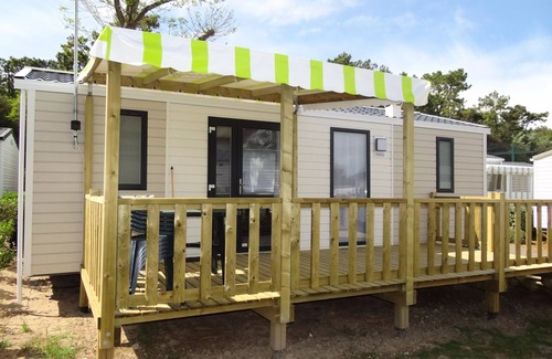 Notre-Dame-de-Monts House | Campsite Albizia* - 4-room mobile home 6/7 people
