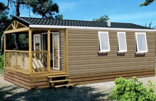 Vauvert House | Campsite Flower Le Mas de Mourgues* - Mobile Home Hibiscus 3 rooms 4 persons
