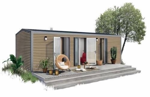 Vauvert House | Campsite Flower Le Mas de Mourgues* - Mobile home Oranger Premium 3 rooms 4 people