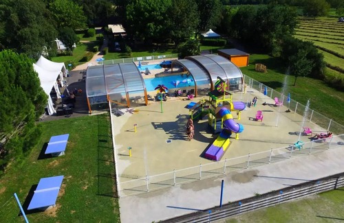 Puybrun House | Campsite La Sole* - 3 Room Canvas Bungalow 5 People