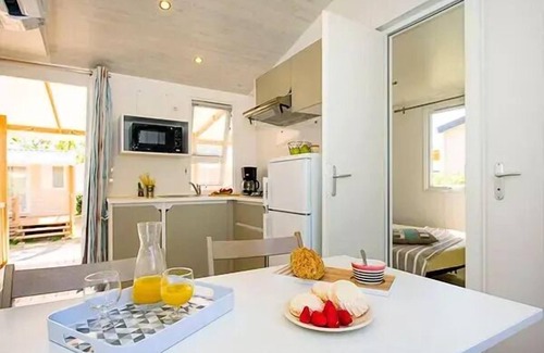 La Turballe House | Campsite Les Chardons Bleus* - 3-room Comfort mobile home for 4 people