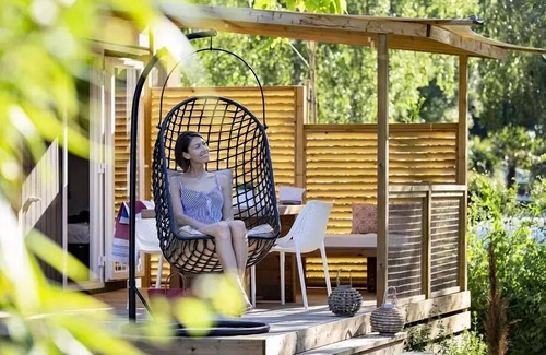 Nevez House | Campsite les Deux Fontaines* - Cottage Privilege TV LV 4 rooms 6 people